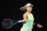 Anna Kalinskaya at the 2024 Australian Open.